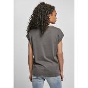 T-shirt donna Urban Classics extended shoulder-taglie grandi