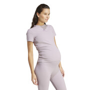 T-shirt da donna aderente Adidas Maternity