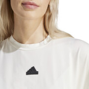 T-shirt da donna con coulisse elastica Adidas City Escape