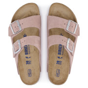 Sandali da donna Birkenstock Arizona Soft Footbed Suede Leather