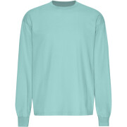 T-shirt oversize a maniche lunghe Colorful Standard Organic Teal Blue
