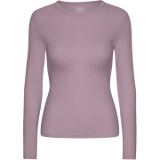 T-shirt da donna a maniche lunghe Colorful Standard Organic Pearly Purple