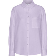 Camicia pesante oversize da donna Colorful Standard Organic Soft Lavender