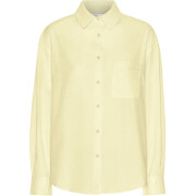 Camicia pesante oversize da donna Colorful Standard Organic Soft Yellow
