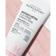Maschera detox con crema di argilla rosa per le donne Novexpert 75 ml