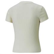 T-shirt donna slim-fit Puma Classics Ribbed