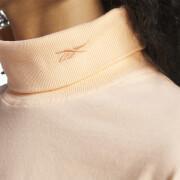 T-shirt donna in cotone a maniche lunghe Reebok Classics