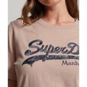 T-shirt donna fantasia Superdry Graphic Logo