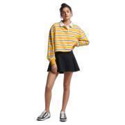 Polo donna a maniche corte Superdry Vintage Rugby