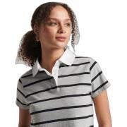 Polo a righe da donna Superdry Vintage Rugby