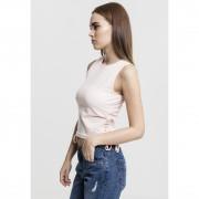Crop top donna Urban Classic in pizzo