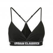 Reggiseno sportivo con logo a triangolo Urban Classic da donna