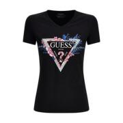 T-shirt a manica corta da donna Guess Kathe