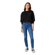 Jeans skinny a vita alta da donna Wrangler